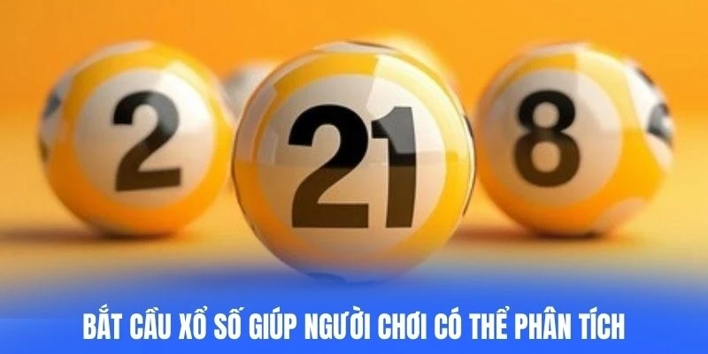 Bắt cầu xổ số giúp người chơi có thể phân tích, dự đoán kết quả 