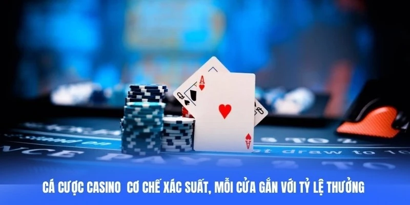 Cá cược casino lập từ cơ chế xác suất, mỗi cửa gắn với tỷ lệ thưởng nhất định