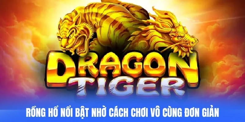 Rồng hổ nổi bật nhờ cách chơi vô cùng đơn giản, ai cũng có thể tham gia